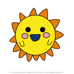 How to Draw Sunnytchi from Tamagotchi