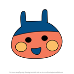 How to Draw Teletchi from Tamagotchi