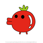 How to Draw Tomatchi 2 from Tamagotchi
