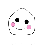 How to Draw Tsubutchi from Tamagotchi