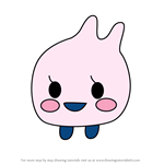 How to Draw Ufufutchi from Tamagotchi