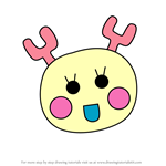 How to Draw Ura Memeputchi from Tamagotchi