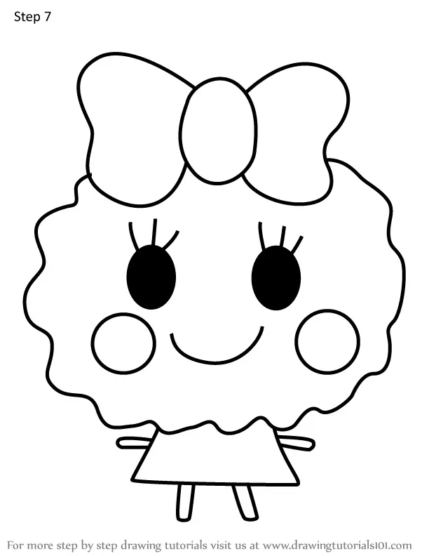 How to Draw Watatchi from Tamagotchi (Tamagotchi) Step by Step ...