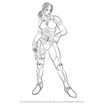 How to Draw Nina Williams from Tekken