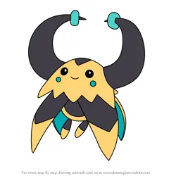 How to Draw Ganki from Temtem