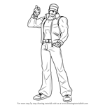 How to Draw Terry Bogard from The King of Fighters