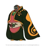 How to Draw Ganondorf from The Legend of Zelda The Wind Waker