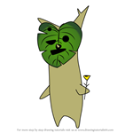How to Draw Oakin from The Legend of Zelda The Wind Waker
