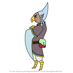 How to Draw Quill from The Legend of Zelda The Wind Waker