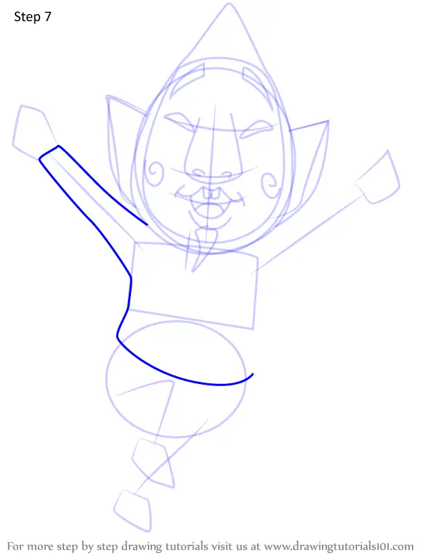 Step by Step How to Draw Tingle from The Legend of Zelda The Wind Waker ...