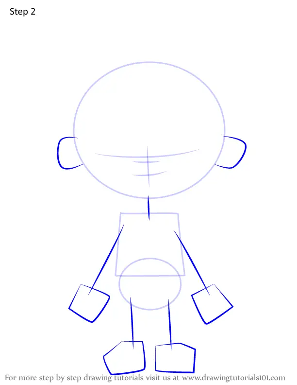 How to Draw Leon from Toca Life World (Toca Life World) Step by Step ...