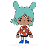 How to Draw Rita from Toca Life World