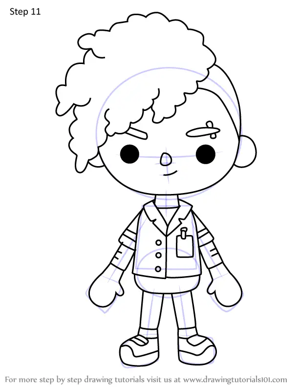 How to Draw Wilfred from Toca Life World (Toca Life World) Step by Step ...