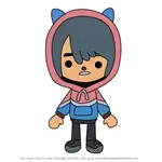 How to Draw Zeke from Toca Life World