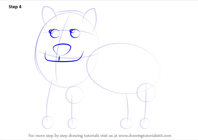 How to Draw Annoying Dog from Undertale (Undertale) Step by Step ...