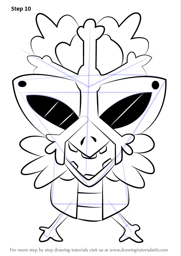 Gaster Blaster Undertale Coloring Page Free Sketch Coloring Page
