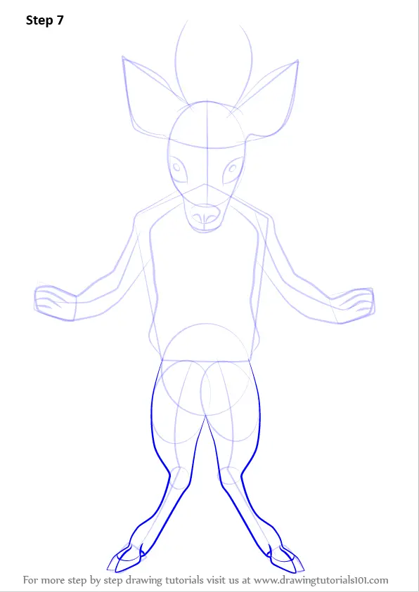 Learn How to Draw Faun from Undertale (Undertale) Step by 