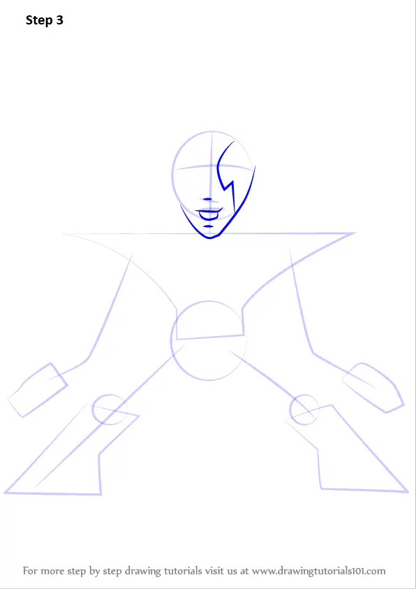 How to Draw Mettaton EX from Undertale (Undertale) Step by Step
