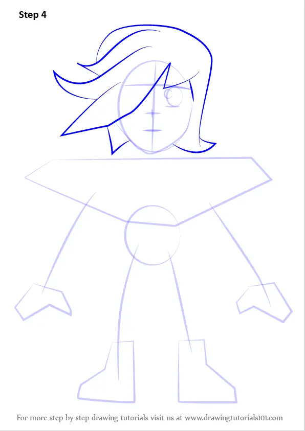 How to Draw Mettaton Overworld EX from Undertale (Undertale) Step by Step