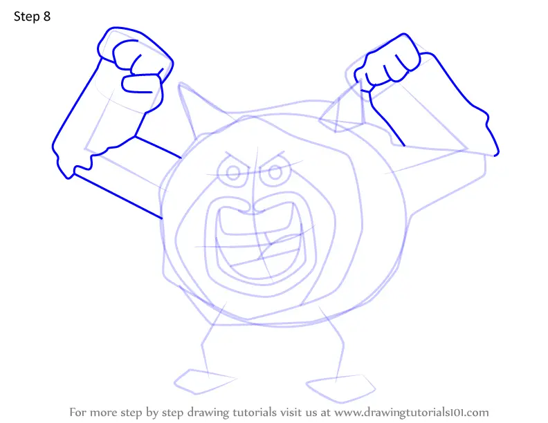 How to Draw Enormous Coal from Hanazuki (Hanazuki) Step by Step ...