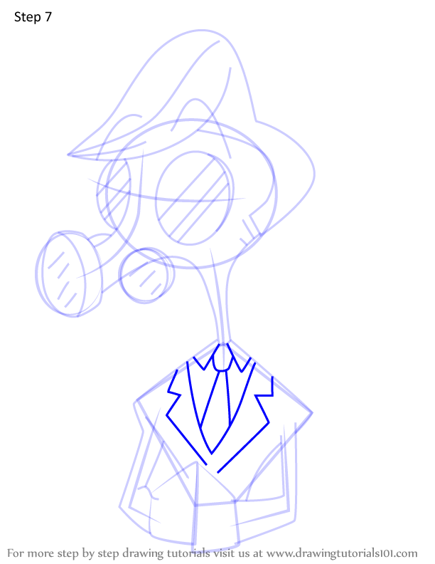 How to Draw Tom Trench from Hazbin Hotel (Hazbin Hotel) Step by Step ...