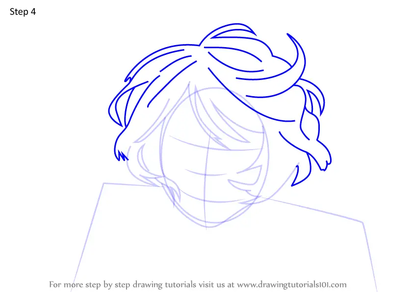 Learn How to Draw Anna from Lumine (Lumine) Step by Step : Drawing ...