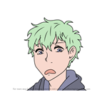 How to Draw Mint-Haired Boy from Lumine