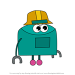 How to Draw Fred from StoryBots