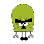How to Draw Hap from StoryBots